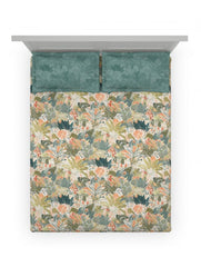 Bedsheets - Queen premium soft cotton bedsheet Digital print DD clearance sale(elem)