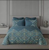 Bedsheets - Premium digital print floral king size soft cotton bedsheets