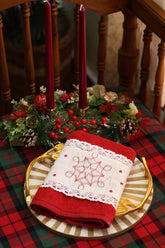 Towels : Embroidery Turkey towels Xmas edition