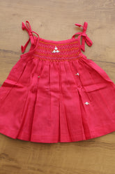 Kids smocked dress 0-3 month