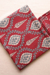 SuperKing Ajrakh Print Cotton Bedsheet