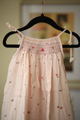 Kids smocked dress 10-12 month