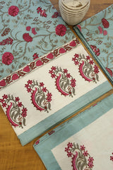 Bedsheets - Handblock queen rajwada print bedsheets