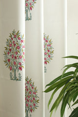 Curtains - Handblock printed curtains base