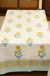 Table cloth - 6 seater handblock print