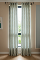 Opaque curtains- Green Cotton | Xmas edition