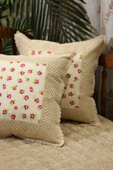 Cushion covers - crochet cushion covers Size :16*16 inches