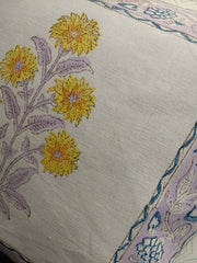 Handblock cushion cover|16×16