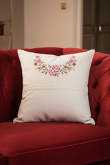 Cushion covers - 16*16 inches cross stitch embroidery