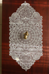 Table Runner - Net embroidery / Table centre