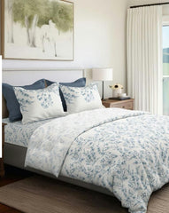 Bedsheets - Queen bedsheet set - premium soft cotton digital print Rhythm