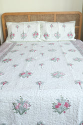 Quilted bedcover: Double (100inch*100inch)