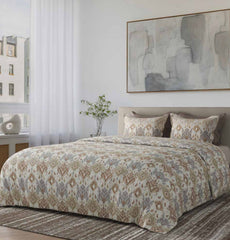 Bedsheets - king bedsheet set - printed premium soft cotton digital print