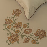 Bedsheets-Premium machine embroidered bedsheets