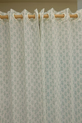 Curtain-Self printed semi transparent