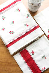 Bedsheets - King premium Machine Embroidery Bedsheet multi