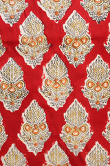 Fabrics - Satin Modal Handblock fabrics