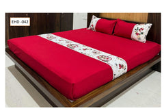 Queen Size Christmas Theme Bedsheet Set - Xmas Edition