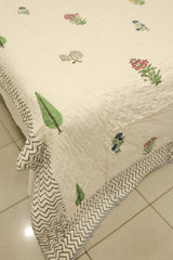 Premium Cotton handblock Print Double Quilt