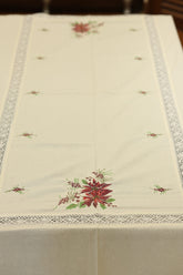 Table cloths - 8 seater cross stitch embroidered
