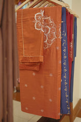 Bedsheet- Machine Embroidery Bedsheet MEK