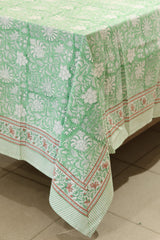 Table cloths - 8 seater Handblock printed canvas