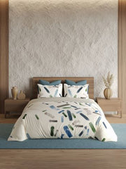 Bedsheets - King premium soft cotton bedsheet Digital Print DD (Radiance)