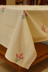 Table cloth - 4 Seater hand embroidered