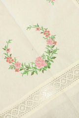 Table cloths - 6 seater cross stitch embroidery