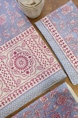 Bedsheets - Handblock queen rajwada print bedsheets