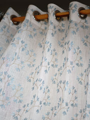 Curtains-Premium embroidery sheer curtains