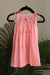 Kids smocked dress 10-12 month