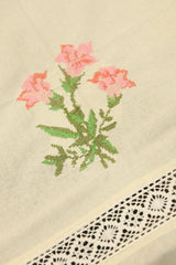 Table cloths-8 seater cross stitch embroidered