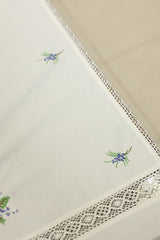 Table cloths - 8 seater cross stitch embroidery