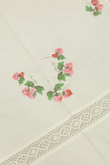 Table cloths - 6 seater cross stitch embroidery