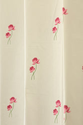 Curtains - Opaque floral curtains