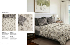 Bedsheets - Queen bedsheet set - premium soft cotton digital print Rhythm
