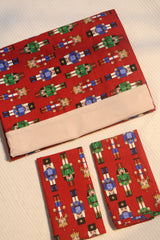 Bedsheets-Queen daily use border bedsheets Xmas collection