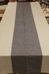 Table cloths - 8 seater ribbon embroidery
