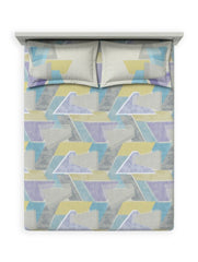 Bedsheets - Queen premium soft cotton bedsheet Digital print DD