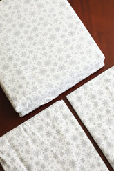 Vintana Queen Size Soft Cotton Flannel Bedsheet Set