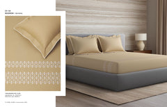 Bedsheets - King Premium machine embroidery bedsheets Sansaar : Saembro