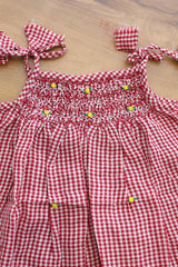 Kids smocked dress 6-10 month