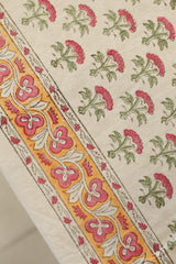 Table cloths - 8 seater Handblock printed canvas
