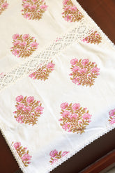 Table Runners - 8seater printed lace runner