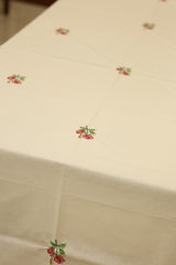 Table cloth - 6 seater cross stitch embroidery