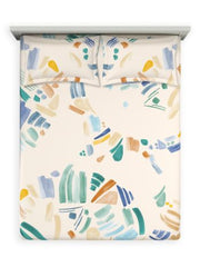 Bedsheets - King premium soft cotton bedsheet Digital Print DD (Radiance)
