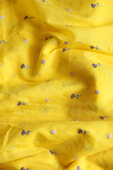 Fabrics - Chanderi embroidery kurti fabric