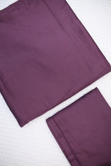 Bedsheets - Satin solid plain colour bedsheets