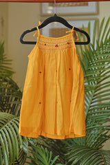 Kids smocked dress 10-12 months
